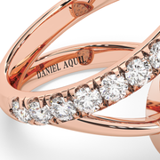 Verdiva — Divine One of Nature - 925 Silver Marquise Cluster Wrap Ring